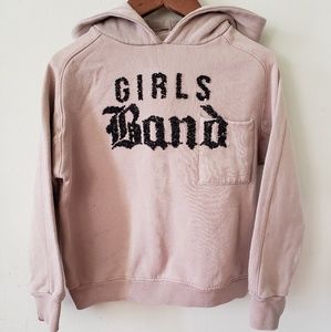 Zara girls hooded sweater